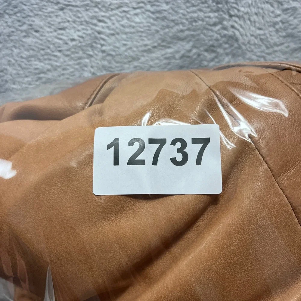 Scully Mens‎ Tan Genuine Leather Western Yoke Blazer Sport Coat Jacket 48L